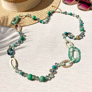 LAGUNA NECKLACE - AQUA