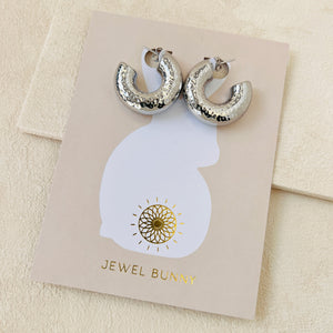 MILO EARRINGS - SILVER