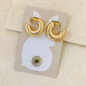 ATLAS EARRINGS - GOLD