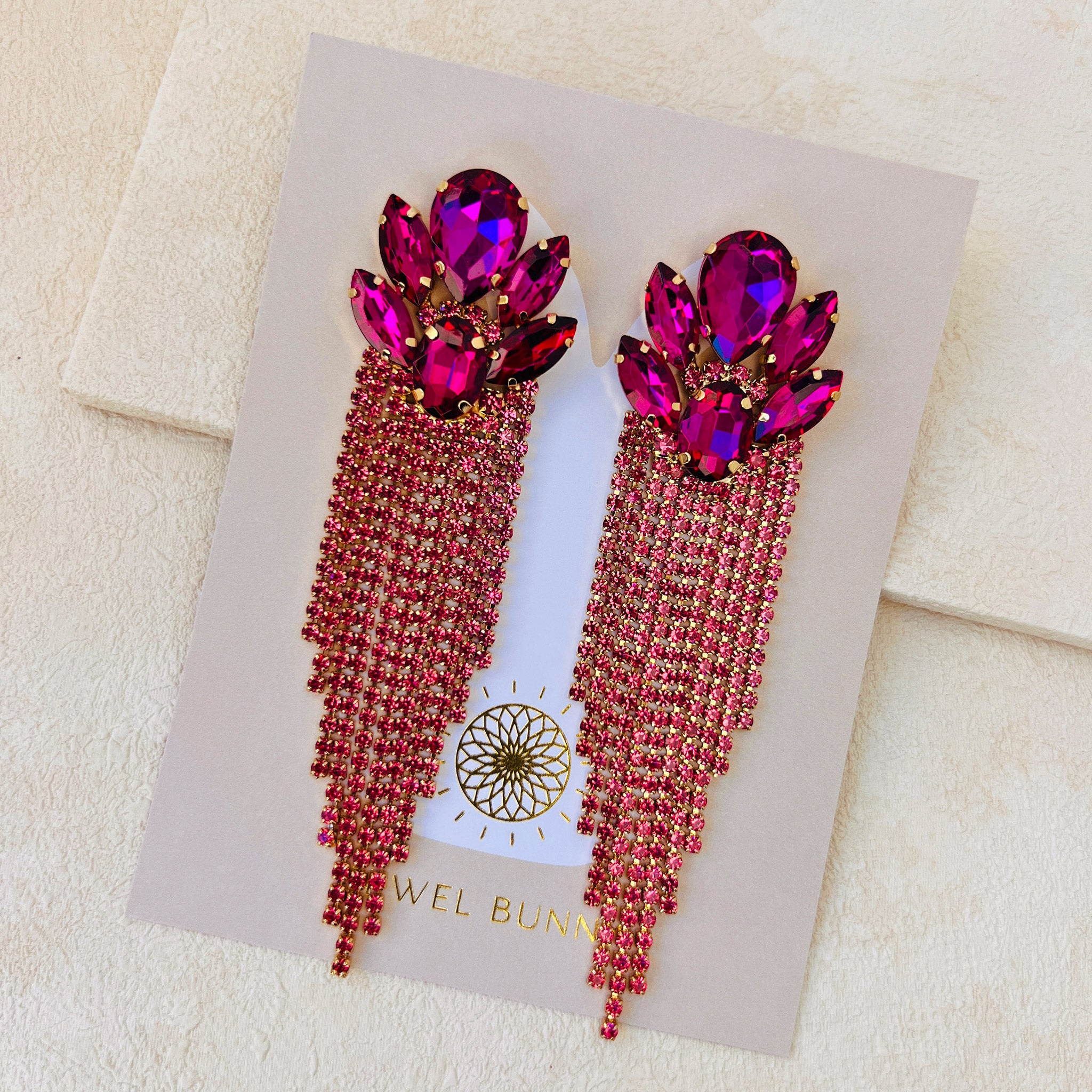 WILLOW EARRINGS - PINK