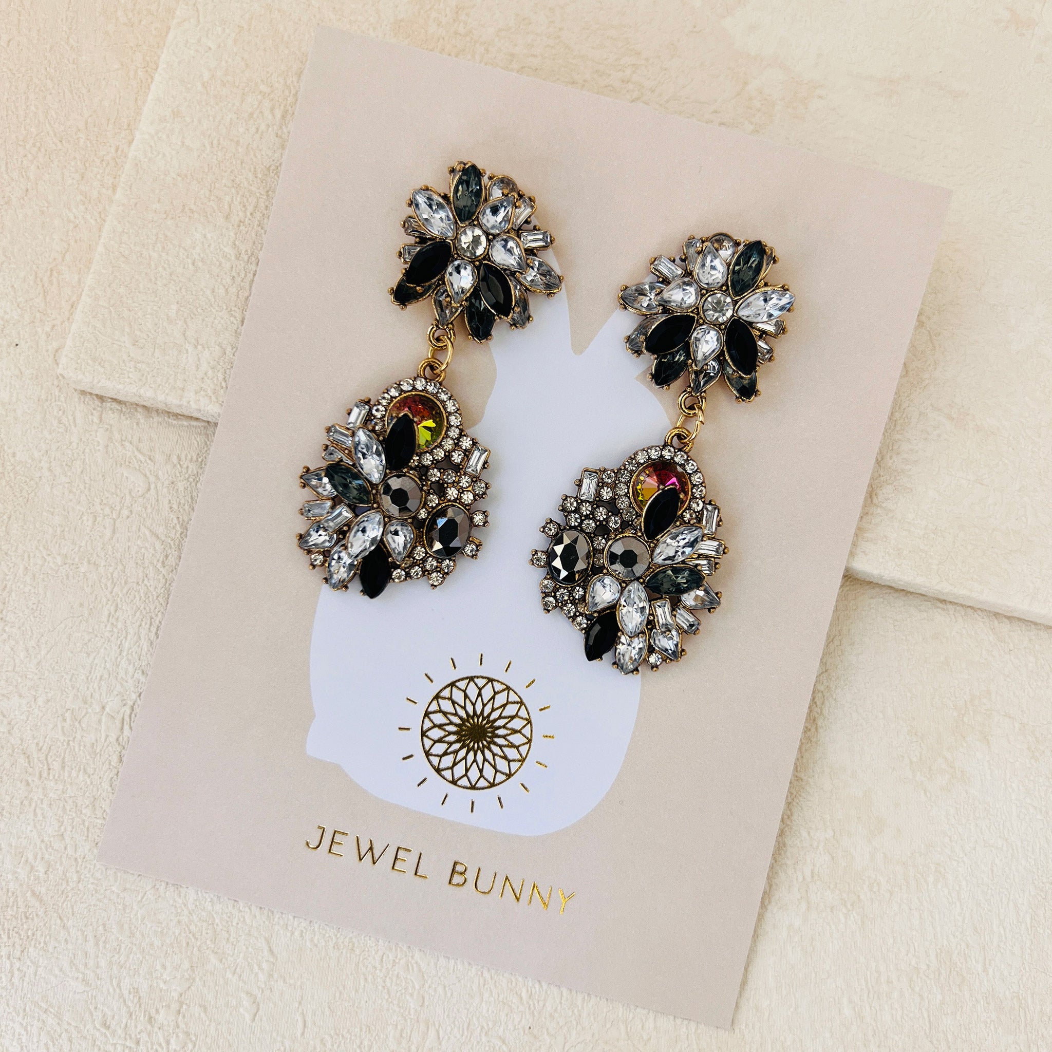 PALOMA EARRINGS - BLACK