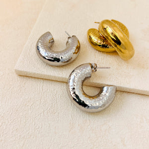 MILO EARRINGS - SILVER