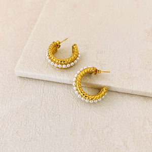 MONIQUE EARRINGS - GOLD