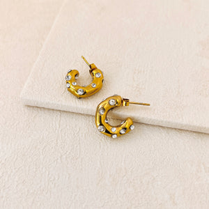 CELINA EARRINGS- GOLD