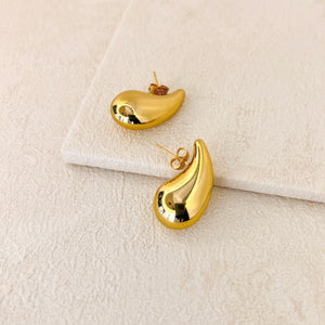 MARNI TEAR DROP EARRINGS - GOLD