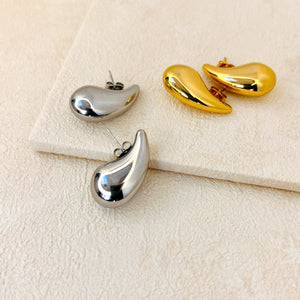 MARNI TEAR DROP EARRINGS - SILVER