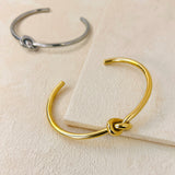 KNOT BANGLE- GOLD