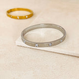 BOND BANGLE- SILVER