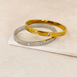 BOND BANGLE- SILVER