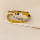 PICCADILLY BANGLE- SILVER