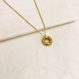 ORBIT PENDANT NECKLACE - GOLD