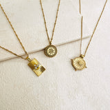 SOLANA PENDANT NECKLACE - GOLD