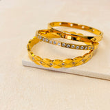 TRAFALGAR BANGLE- GOLD