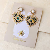 EVIE EARRINGS - BLACK