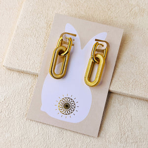 SASHA EARRINGS - GOLD