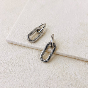 SASHA EARRINGS - SILVER