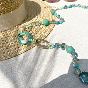 LAGUNA NECKLACE - AQUA