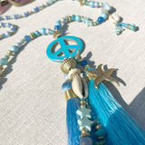 BEACH HOUSE NECKLACE - BLUE