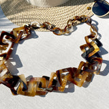 MYKONOS NECKLACE - TORTOISESHELL