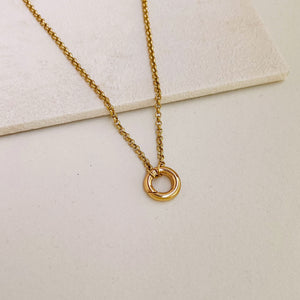 MARGO LOCK NECKLACE - GOLD