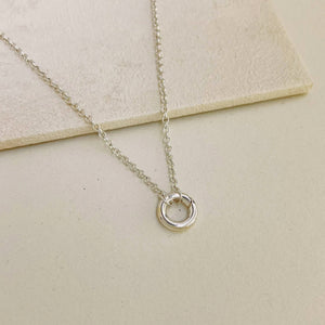 MARGO LOCK NECKLACE - SILVER