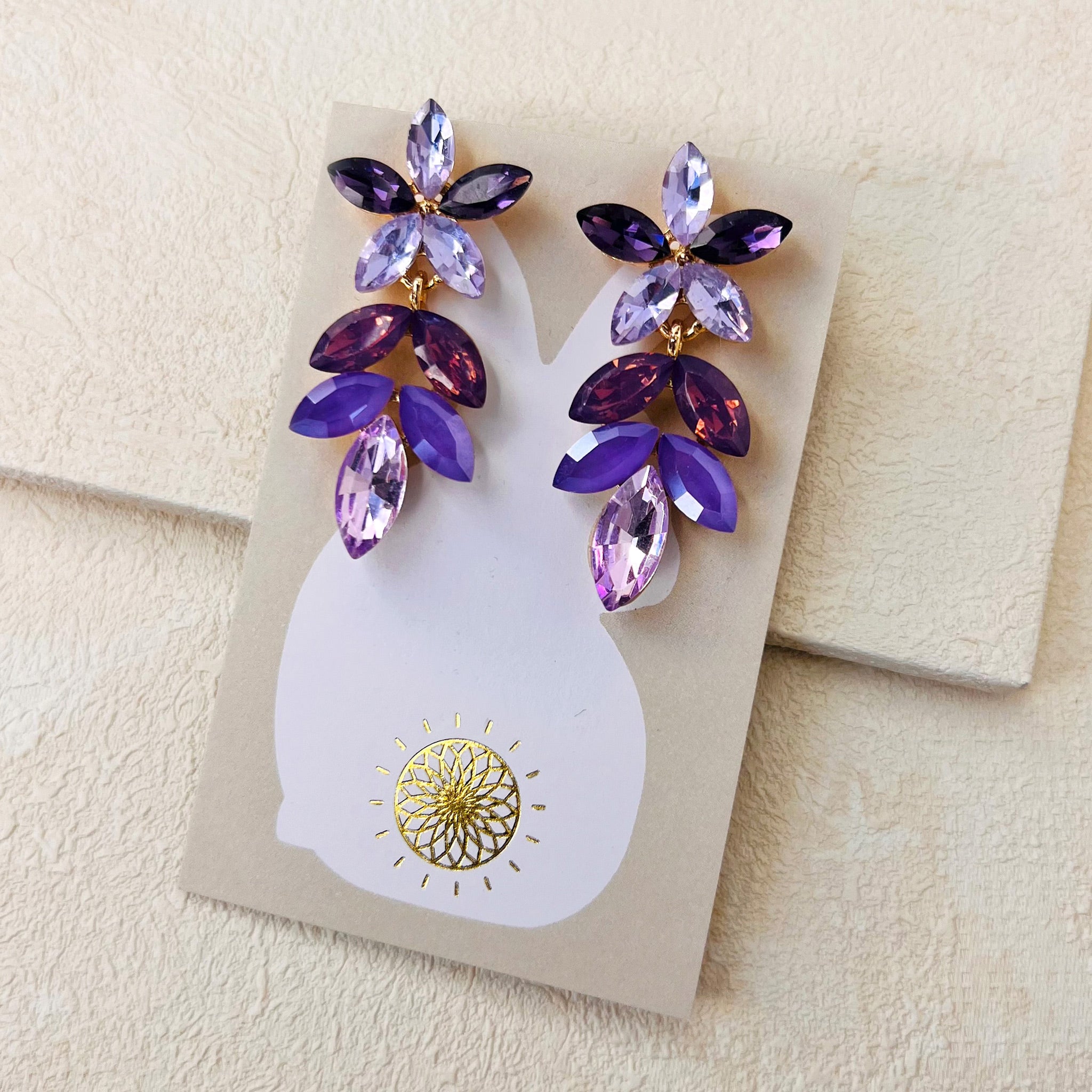 FELICE EARRINGS - LILAC