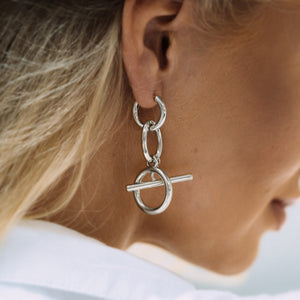 FLORENCE EARRINGS - SILVER