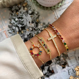 TENNIS STACKING BRACELET - MULTICOLOUR