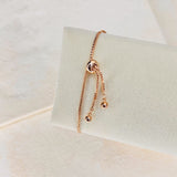 NORTH STAR STACKING BRACELET - ROSE GOLD