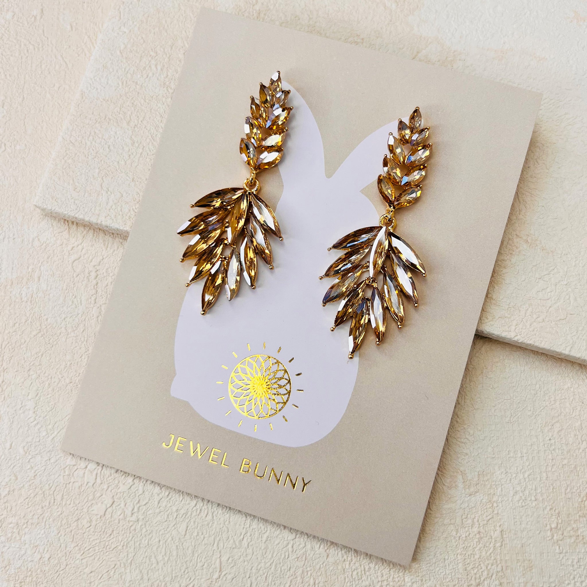 MAPLE LEAF EARRINGS - GOLD