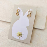 INFINITY EARRINGS - GOLD