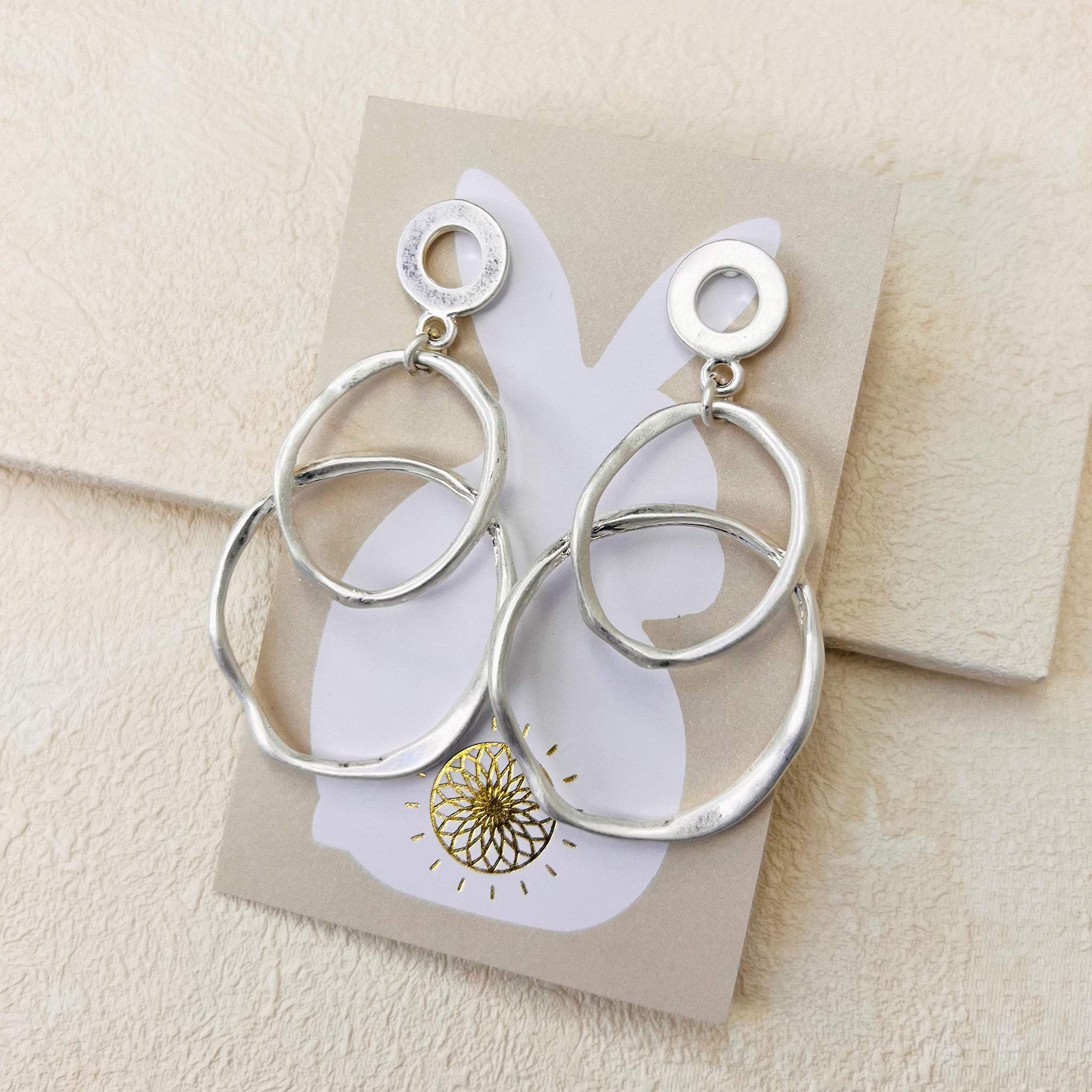 OLIVIA EARRINGS - SILVER