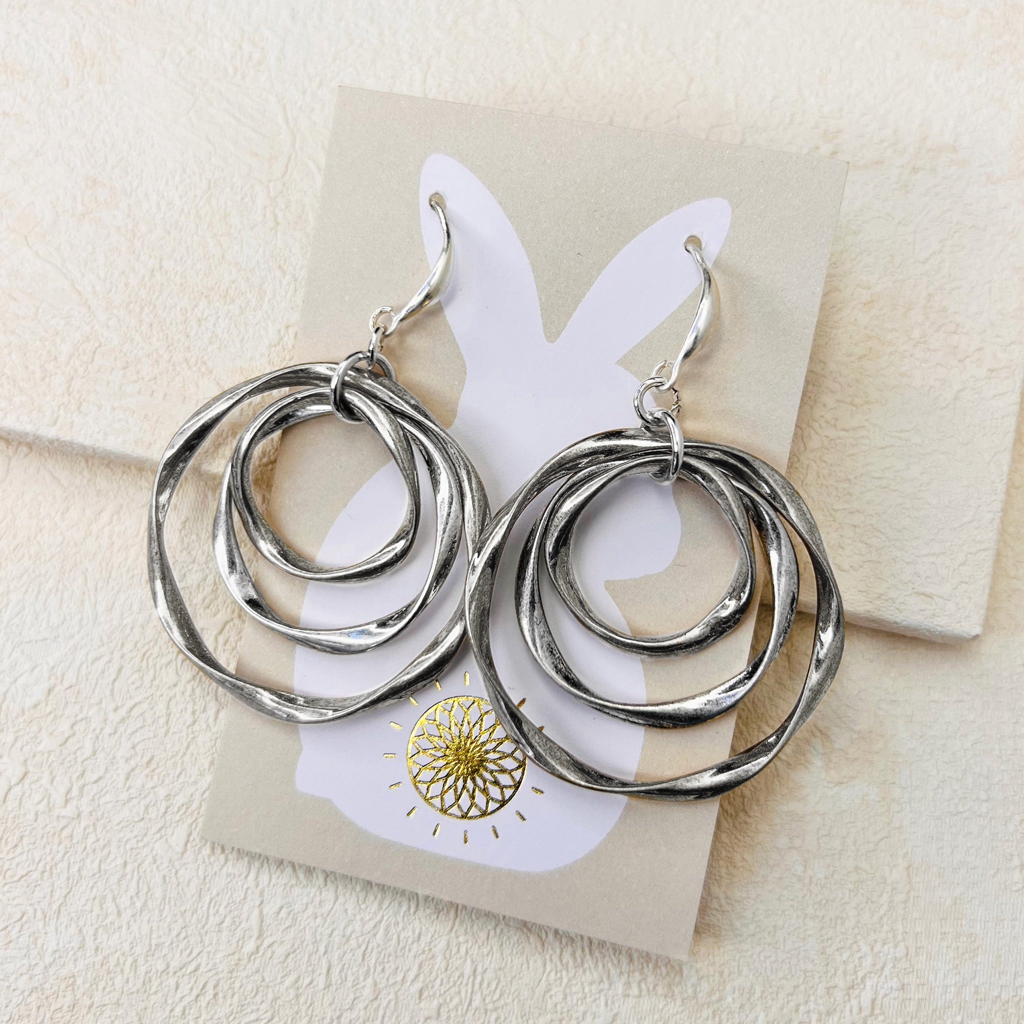 OLYMPIA EARRINGS - SILVER