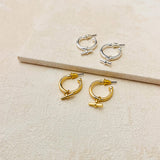 TAVVY MINI HOOPS - GOLD