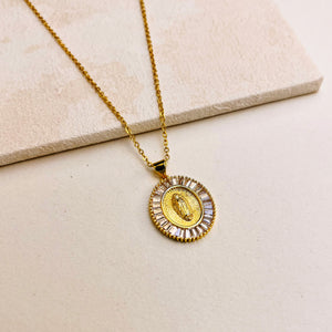 MAGDALENE PENDANT NECKLACE - GOLD