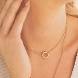 MARGO LOCK NECKLACE - GOLD