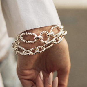 SASKIA BRACELET - SILVER